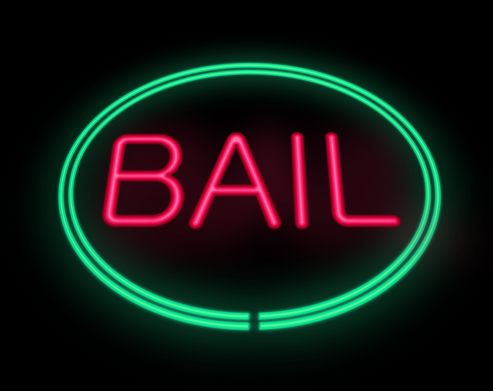 bail neon sign